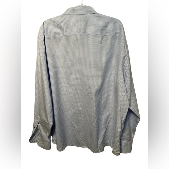 UNTUCKit Shirt Mens Large Blue Geometric Regular Fit Button Cotton NOTTOLA XXXL - Picture 6 of 6